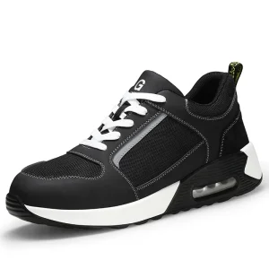 GUYISA Custom Steel Toe Safety Shoes Men and Women’s Light Weight Non slip for Outdoor Sports and Work Summer Winter