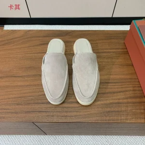 Genuine Leather Sand Suede Classic Loafers Men’s Women’s Outdoor Breathable Lightweight One Piece Casual Shoes