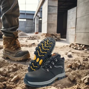 Genuine Leather Steel Toe Low Cut Summer Work Shoes Anti impact Electrical Insulation Waterproof Safety Construction Site
