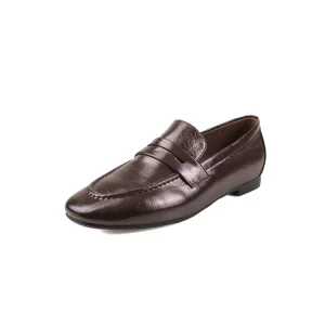 Genuine Leather Women’s Winter Autumn Breathable Slip On Loafers Shoes