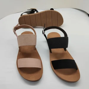 Good Quality and Price of Outdoor Beach Flats for Woman Sandals Shoes Summer Flat Ladies