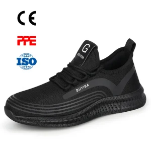 Guyisa Casual Sports Anti Smash and Stab Proof Work Shoes Men and Women’s Safety Shoes