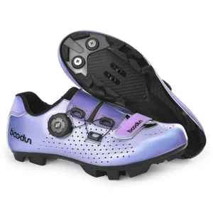 HBG 1425 Women’s Breathable Mountain Bike Shoes Outdoor Wear-resistant Bicycle Shoes