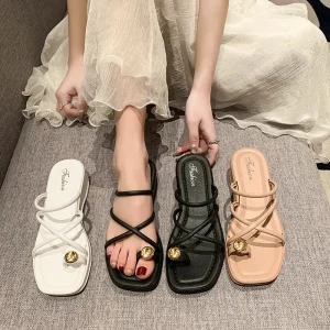 High Heel Comfortable Summer Breathable Women’s High Platform PVC Sandals Non slip Outdoor Shoes