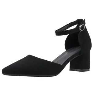 High Heels Women Pumps Thick Heel Comfortable Platform Shoes