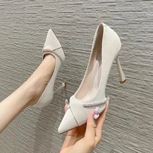 High Heels Women’s Stiletto Heels Pointed Toe Heels Shoes for Women Pumps