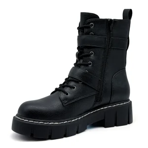 High Quality Black Women’s Height Increasing Ankle Boots Thickened Waterproof Fashion New Design Anti Slip Ankle Boots for Women