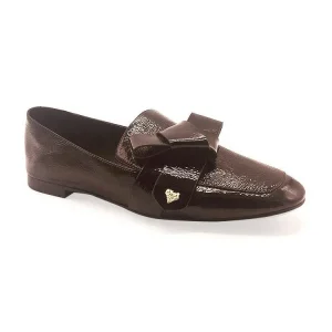 High Quality Branded Luxury Ladies Leather Loafers Slip-On Light Weight Custom Logo Shoes for Women