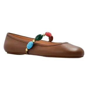 High Quality Fashion Colorful Rhinestone Ladies Round Toe Ballet Flats Custom Logo Flat Shoes For Women