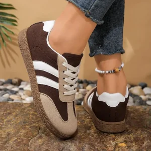 High Quality Fashion Women’s Flat Shoes Autumn Sports Retro Cushioning Sneakers Non slip Walking Casual Shoes