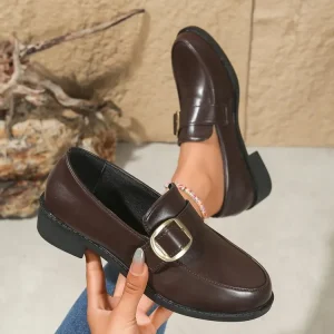 High Quality Fashion Women’s Platform Loafers Spring Summer Autumn Walking Style Slip on Soft Comfortable Non-slip