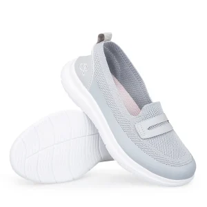 High Quality New Ladies Closed Shoes Walking Soft Eva Slip-on Comfort Fashion Women’s Loafer Sneaker Big Size 41 Light