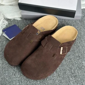 High Quality New Style Unisex Custom Mule Shoes Women’s Arch Support Clogs Genuine Leather Cushioning Mesh