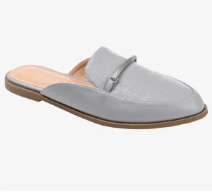 High Quality New Stylish Accept Customized Logo Women Shoes Flat Mules Shoes