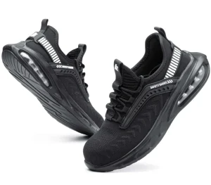 High Quality Safety Shoes Outdoor Fashion Work Wear Resistant Rubber Sole Anti Smash Steel Toe Safety Shoes