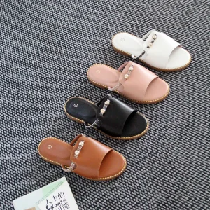 High Quality Summer New Design Fashionable Flat Outdoor Wear-Resistant Women’s Sandals and Slippers