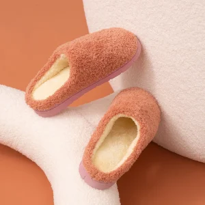 High Quality Winter Indoor Anti-Slip Floor Slippers Warm House Warm Furry Fleece Unisex Plush Slippers