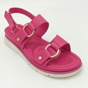 High Quality Women’s Adjustable Ankle Strap Sandals Double Buckle Decor Platform Sole Casual Outdoor Sandals