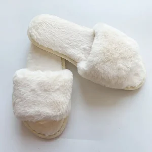 High Quality Women’s Fur Hotel for Slippers Fashion Fuzzy Bedroom for Slippers Winter Warm Comfortable Home for Slipper