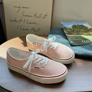 High Quality Women’s Lace Up Walking Shoes Sport Casual Style Canvas Upper Rubber Midsole Available