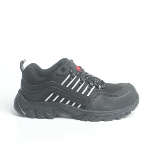 High Top Cowhide Fashion Safety Footwear Plastic Toe Water Resistant Working Boots for Men and Women Workshop Staff