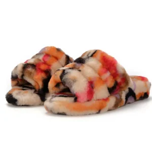 High end Soft Sole Cozy Light Weight Colorful Winter Indoor Slippers Women