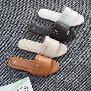 High-quality Fashionable Summer New-style Retro Durable Women’s Sandals and slippers Comfortable Sandals