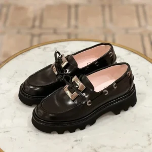 High quality Loafers Women’s Small Leather Shoes Single Shoes