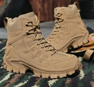High top Durable Men’s and Women’s Boots Desert Waterproof Lightweight Autumn Winter Hunting Outdoor Hiking Shoes