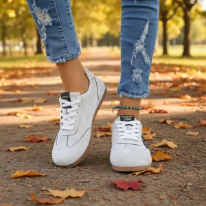 Highly Recommended Spring New German Suede Lace-Up Training Shoes Retro Women’s Lightweight Comfortable Casual Sports Sneakers