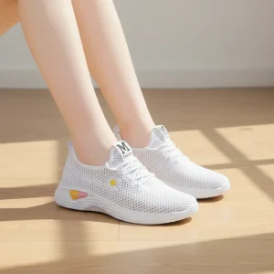 Hongyan Fascinating Price New Type Sneakers Board Women’s Summer Casual Shoes Breathable Cushioning