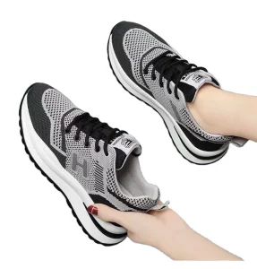 Hongyan New Arrivals Fashion Women’s Casual Shoes Girl Ladies Flat Shoes Women Sport Shoes White Running Sneakers for Wome
