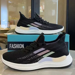 Hongyan Shoes Women’s New Korean Version of Sports Casual Shoes Mesh Surface All Match Breathable Shoes