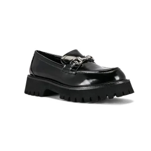 Hot Sales Fashion Height Increasing Comfortable Ladies Leather Loafers Shoes