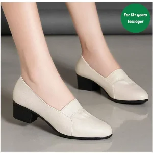 House Shoe Boat Shoe Women Office Shoe Leather Shoe Women’s Casual Shoe Ladies Shoe Girl Dress Shoe Loafer Shoe for Women