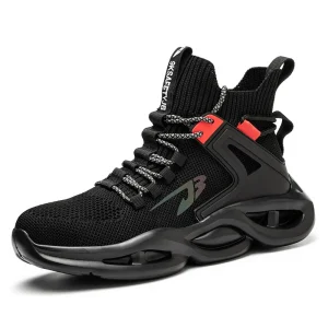 Industrial Composite Toe Sports Work Steel Toe Women’s Men’s Welding Safety Shoes Boot for Men Women Workers Industrial Welder