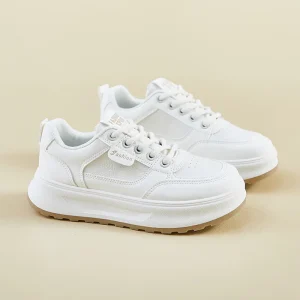 Ins Style Women’s Thick soled Height increasing Sneakers Casual Street Style