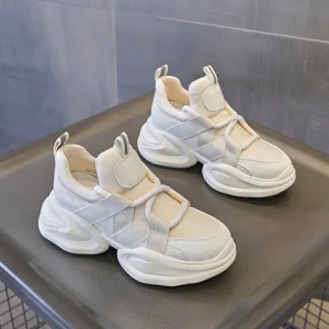 Inside Increase Daddy Shoes Women’s New All-match Small White Shoes Thick Sole Muffin Casual Sports Shoes