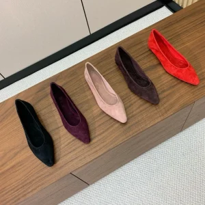 Italian LP Women’s Pointed Toe Pumps with Sheer Mesh Design Fashion Dress Shoes