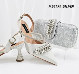 Italy Shoe and Bag Sets Ladies African Designer Shoes Bags Women’s Dress