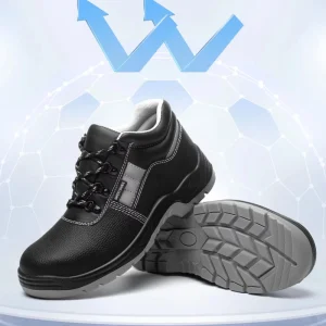 JIANKUN JK-6110C Steel Toe Safety Work Shoes Construction Site Shoes for Men & Women’s Workshops