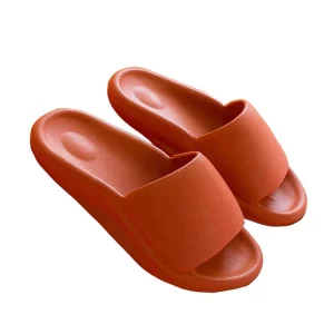 Japanese Men’s Women’s Thick-sole Soft Sliders Good Anti-skid Out Wear Beach Sandals Indoor Summer Slippers Slides