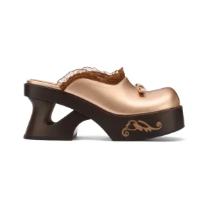 KUOCO Handmade Wood Clogs Women’s Wedges Sandals Elegant Wooden Mules