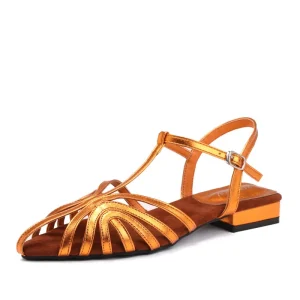 Woven Low Heel Roman Shoes Women’s Summer Open Toe Sandals Outdoor Buckle Strap Travel Beach Shoes