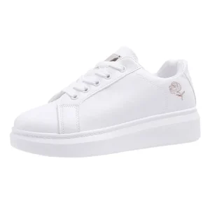 Korean Versatile Student Women’s Flat Soled Shoes Autumn Fashion Sneakers Low Top Casual Shoes Small White Shoes