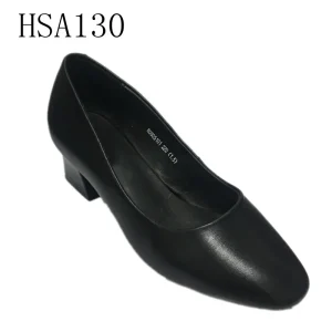 LXG Lady’s Comfortable Dress Shoes with High Increasing Middle Heel Airport Women Office Shoes HSA130