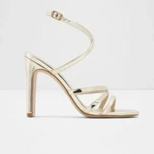 Ladies Dress Shoes Pointed Toe Buckle Strap Women Sandals Square High Heel Shoes