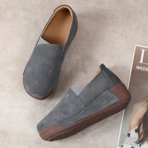 Ladies Large Size OEM Available Women’s Work Comfort Loafers Outdoor Summer Fashion Dress Microfiber Leather