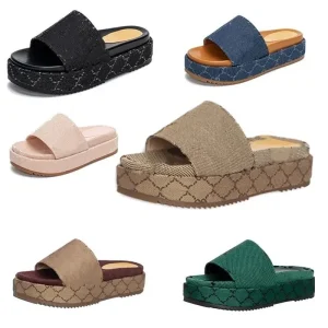 Ladies Luxury Slide Slippers unisex Designer Brand Women Slippers Sandals Platform Women’s Slippers Sandals