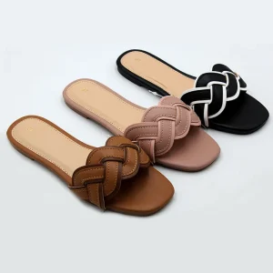 Ladies New Style Flat Slippers Summer Custom Non-slip Soft Soles Comfortable Women’s Shoes Durable Lightweight Women’s Sandals